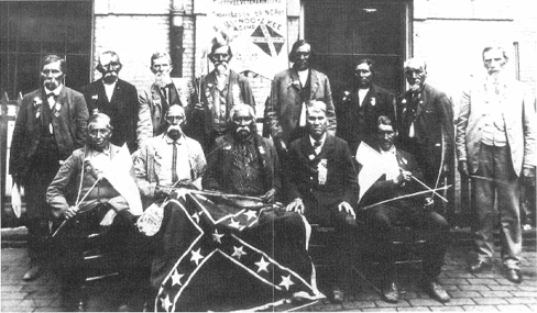 Cherokee confederates reunion in New Orleans, 1903.